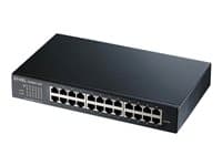 ZYXEL - GS1900 Series GS1900-24E - Switch - smart - 24 x 10/100/1000 - rack-mountable, wall-mountable