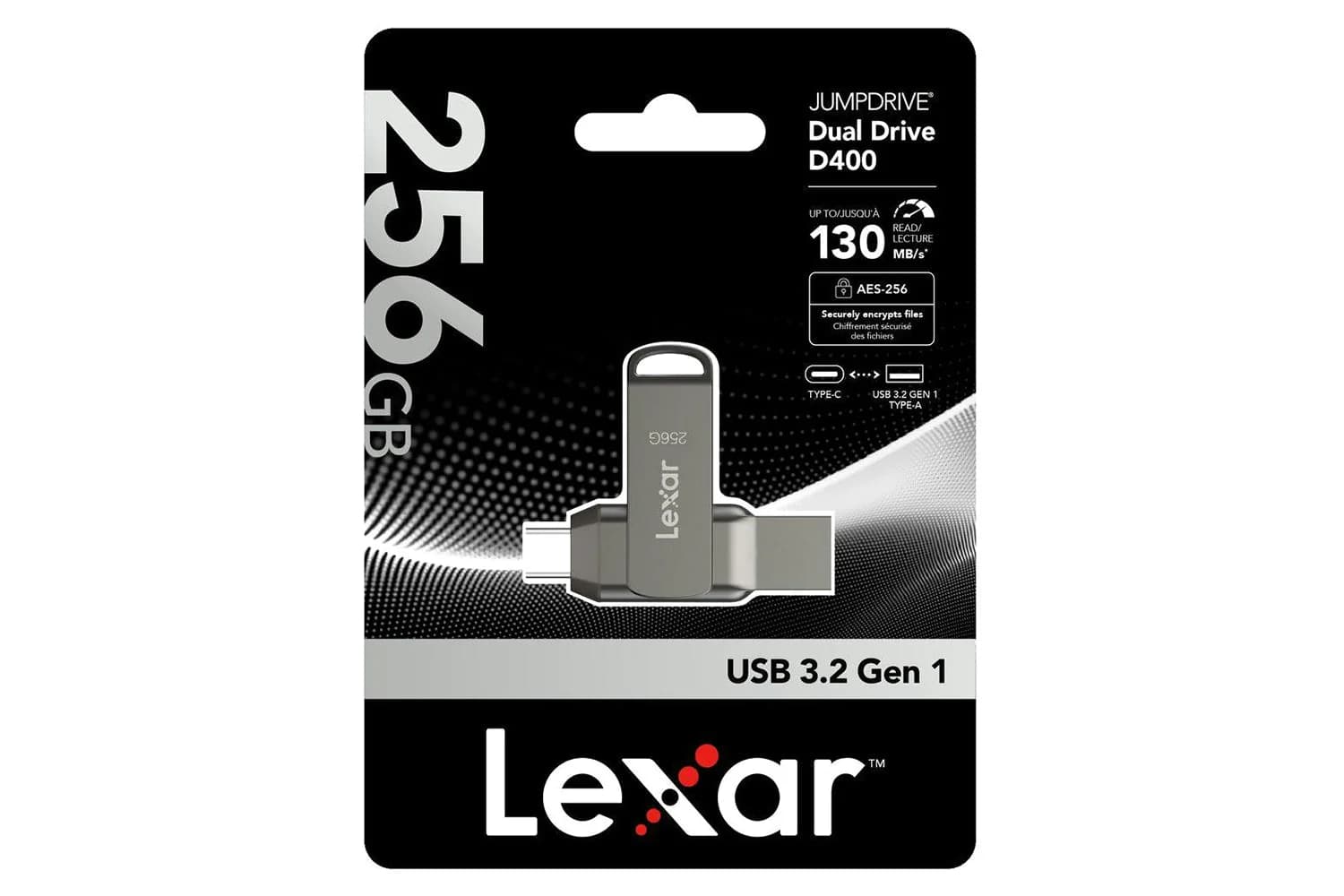 Lexar Dual Type-C And Type-A 3.1 USB Flash Drive | 256GB