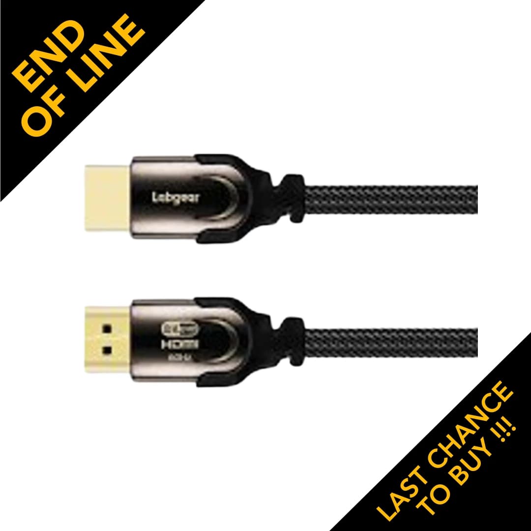 Labgear 50033PI Ultra High speed 8k Hdmi 2.1 2m cable – Black
