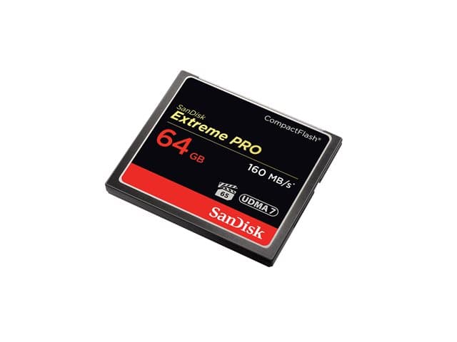 SANDISK - Extreme PRO - flash memory card - 64 GB - CompactFlash