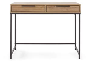 Zion Desk | 2 Drawer | Oak Effect