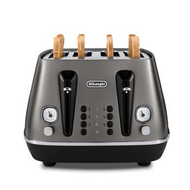 DeLonghi Distinta X 4 Slice Toaster - Titanium | CTIN4003.TB