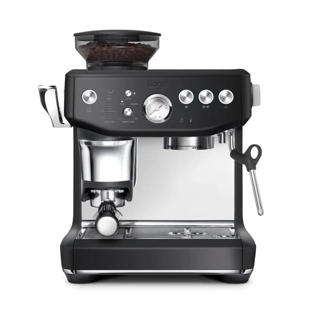 Sage The Barista Express Impress Bean To Cup Coffee Machine - Black Truffle | SES876BTR4GUK1