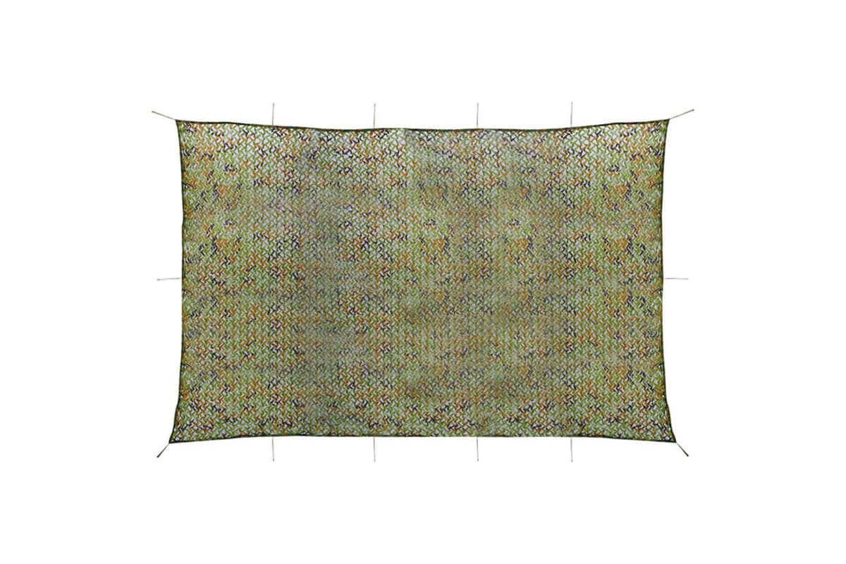 Vidaxl 135894 Camouflage Net With Storage Bag 4x7 M Green