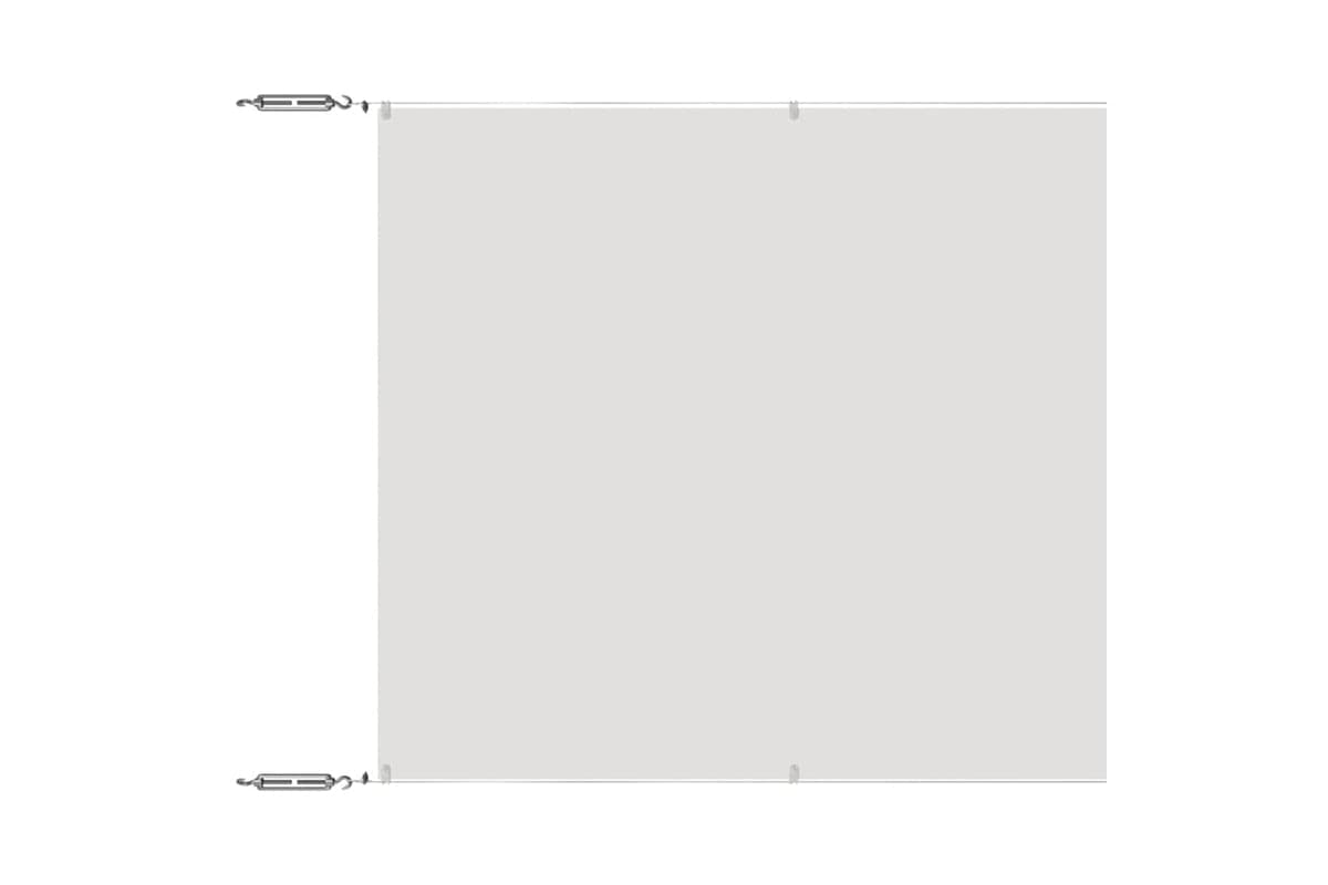 vidaXL 148167 Vertical Awning White 140x600cm Oxford Fabric