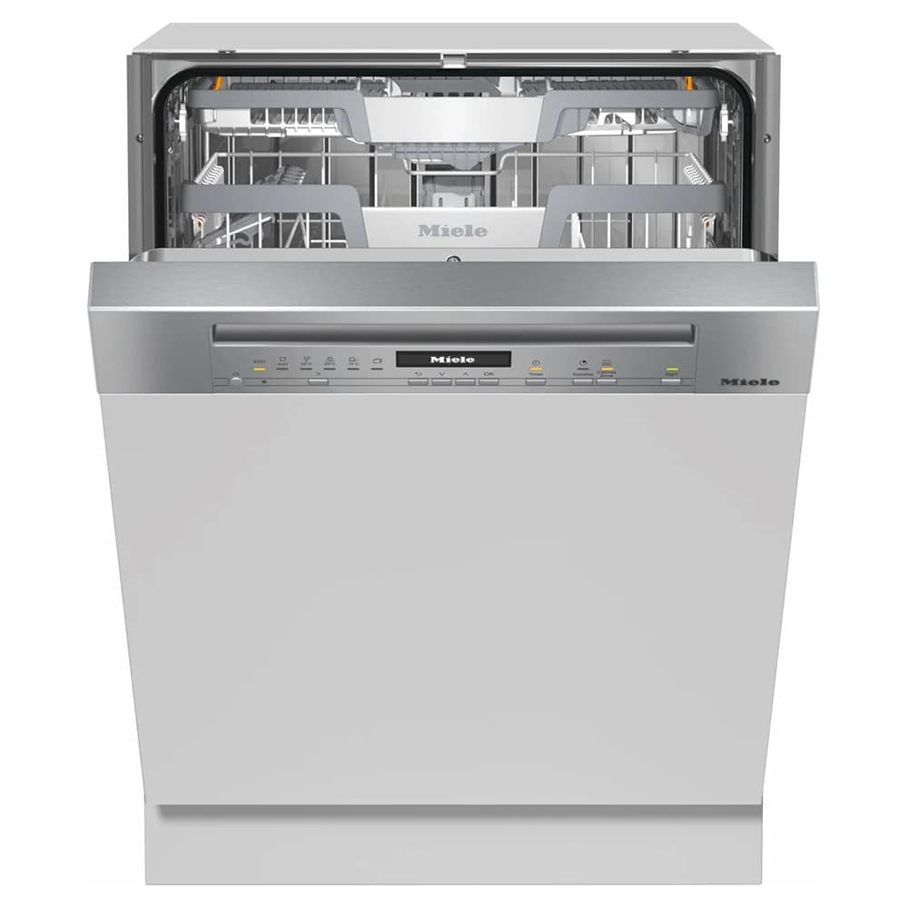 Miele 60CM 14 Place Semi Integrated Standard Dishwasher -  Stainless steel  | G7100SCi