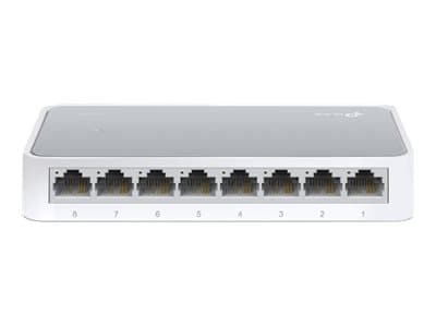 TP-LINK - TL-SF1008D 8-Port 10/100Mbps Desktop Switch - switch - 8 ports