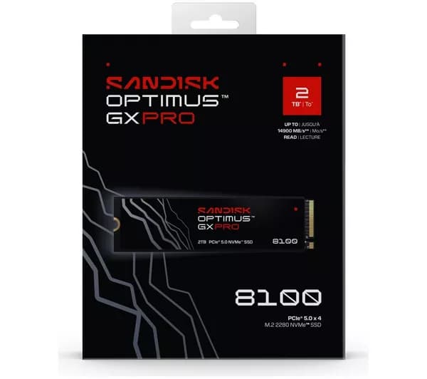 SANDISK Optimus GX PRO 8100 M.2 Internal SSD - 2 TB