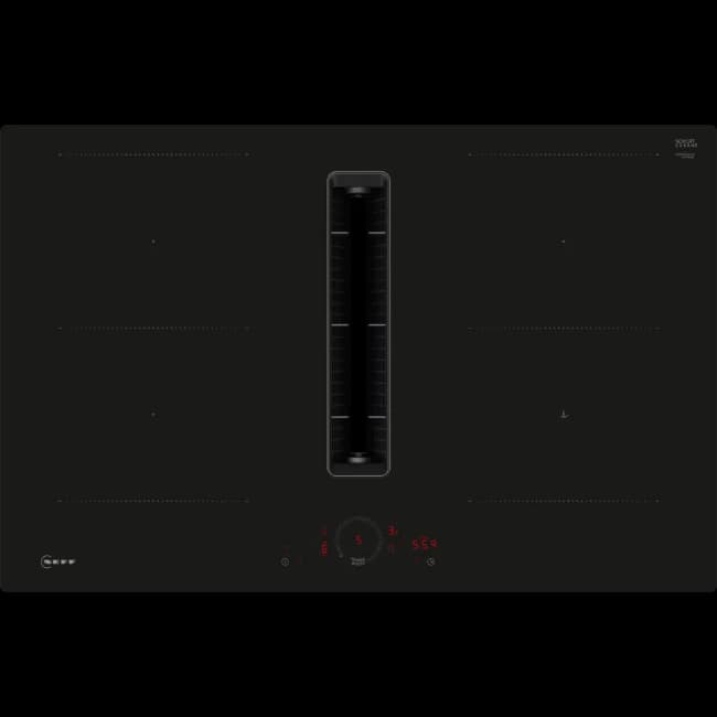Neff N 70 Induction Hob with Integrated Ventilation System 80 cm - Black | V58PHQ4C0