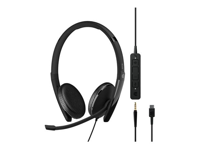 EPOS - ADAPT 165T USB-C II - headset - 3.5 mm jack, USB-C
