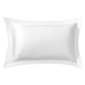 Lanham Tailored Silk Oxford Pillowcase White