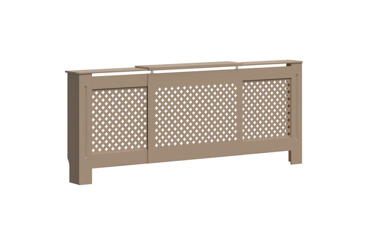 vidaXL Mdf Radiator Cover 205cm