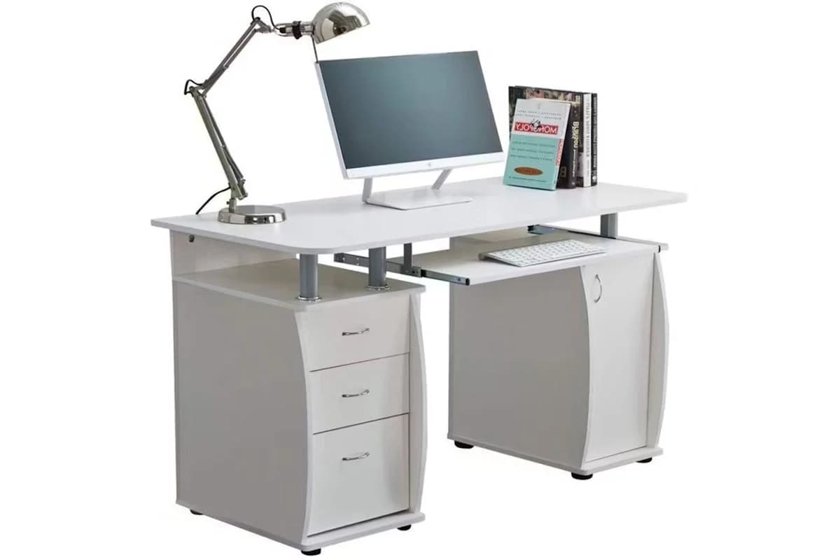 Raygar Deluxe Computer Desk & Cabinet