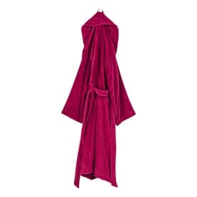 Supreme Velour Bathrobe Raspberry