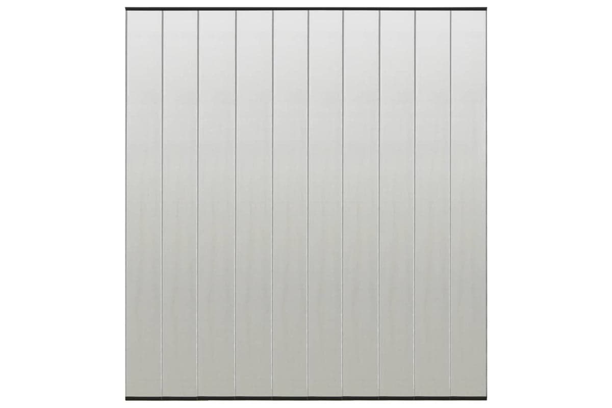 vidaXL 148712 Insect Door Screen With 10-piece Mesh Curtain Black 240x240cm