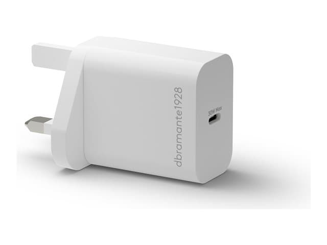 dbramante1928 - re-charge - Power adapter - 30 Watt - 3 A (USB-C) - white - United Kingdom