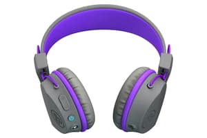 JLab JBuddies Studio Kids On-Ear Wireless Headphones | Graphite/Purple