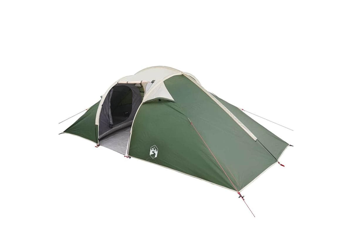 Vidaxl Tunnel Tent With Roof Green 510 X 240 X 156 Cm Taffeta