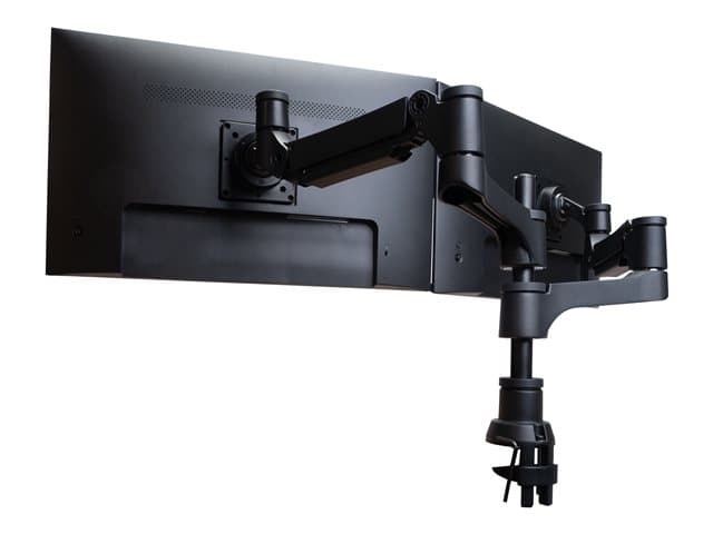 R-Go Double monitor arm Caparo mounting kit