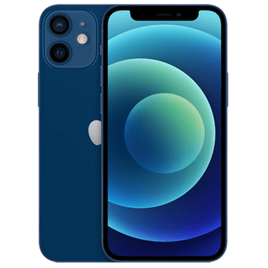 Refurbished Apple iPhone 12 Mini Blue 5.4" 128GB 5G Unlocked & SIM Free Smartphone