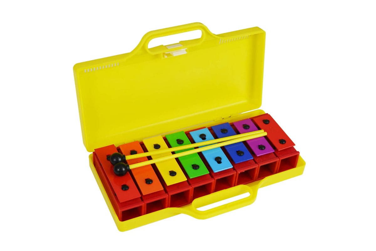A-star Rainbow Chime Bar Set With Hard Case