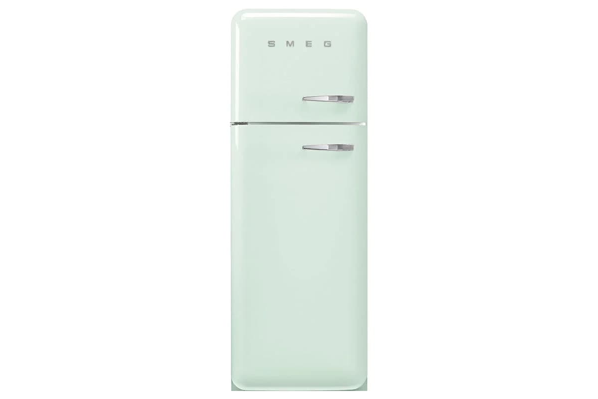 Smeg 50's Style Freestanding Fridge Freezer | FAB30LPG5UK | Pastel Green