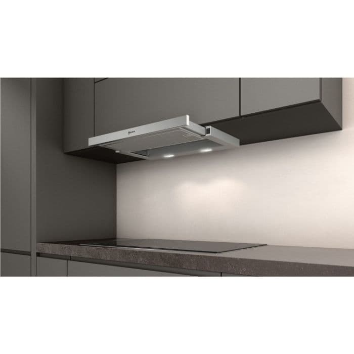 Neff N30 D46BR22N1B, 60CM, Integrated Hood, Silver