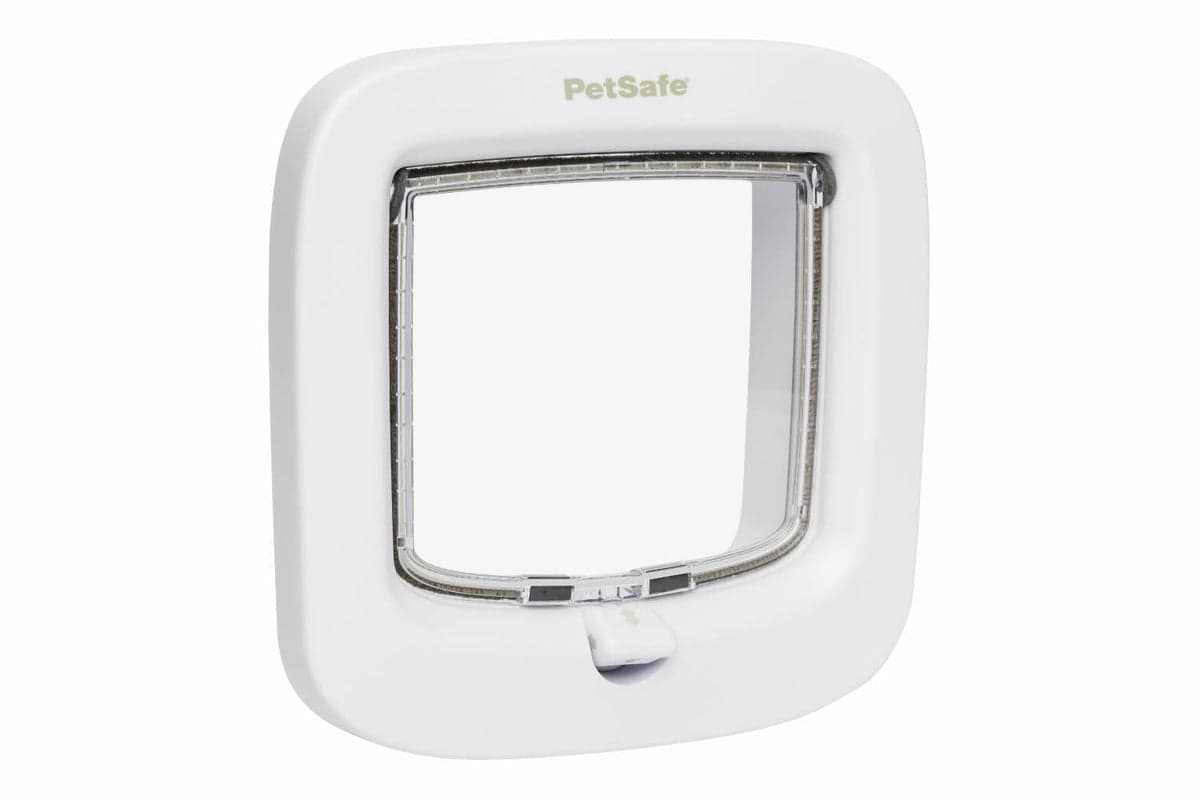 Petsafe PPA19-16732 Staywell Manual Locking Cat Flap | White