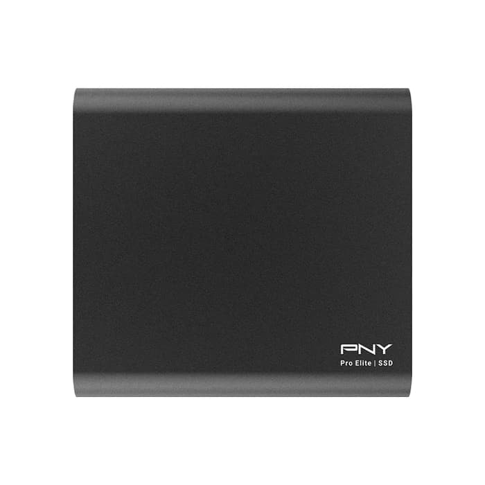 PNY Pro Elite USB 3.1 Gen 2 Type-C Portable SSD, read up to 880 MB/s and write up to 900MB/s, 250GB - PSD0CS2060-250-RB