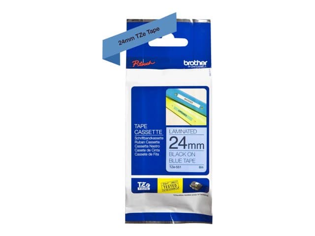 BROTHER - TZe-551 - laminated tape - 1 cassette(s) - Roll (2.4 cm)