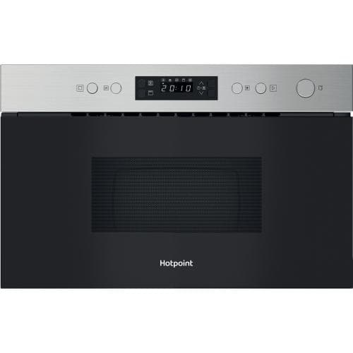 HOTPOINT            750W 22 LITRE BUILT IN MICROWAVE WITH GRILL
