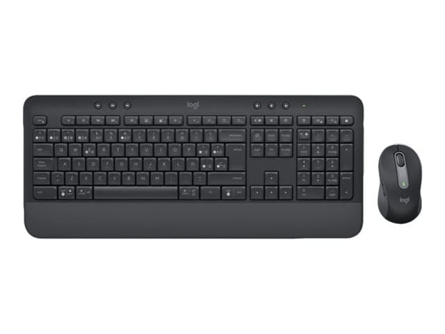 LOGITECH - Signature MK650 Combo for Business - keyboard and mouse set - QWERTY - Spanish - graphite Input Device