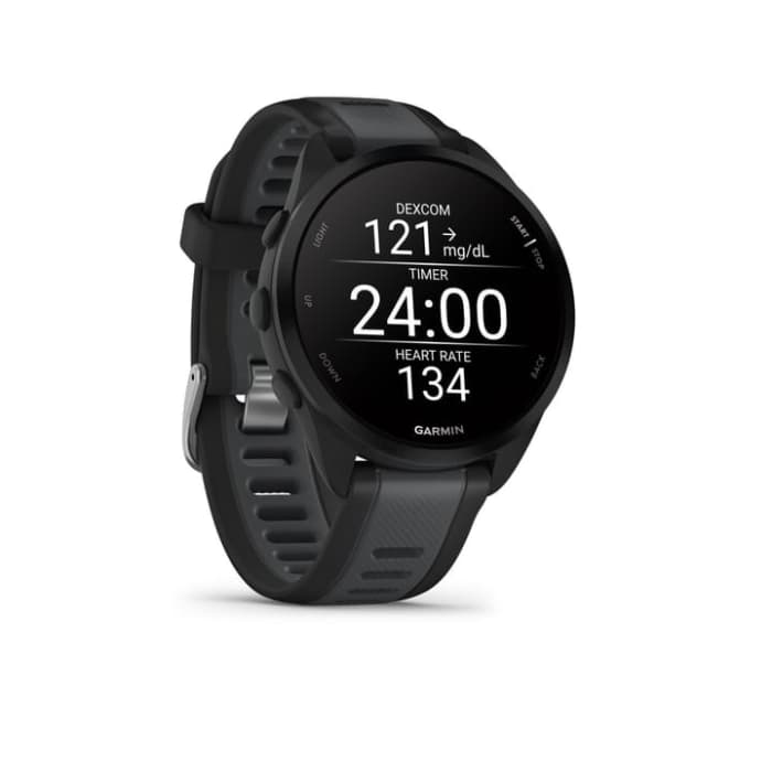 Garmin Forerunner 165 0100286320, 43mm, Smartwatch, Black