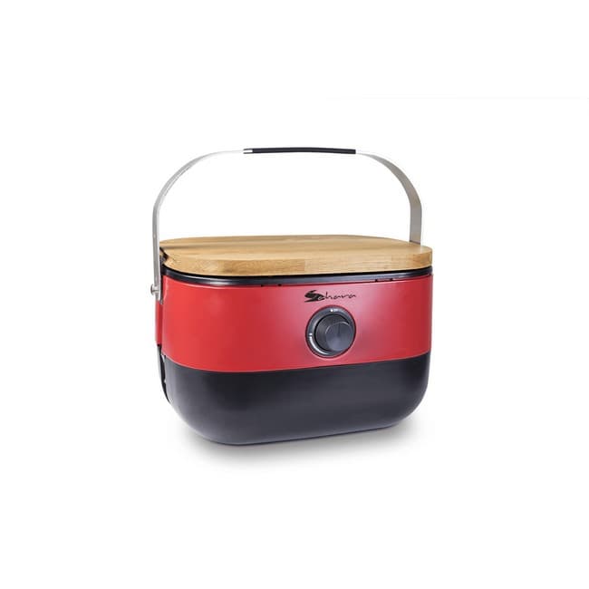 Sahara Portable Mini BBQ Red | SAHARA-MINIIR-RED
