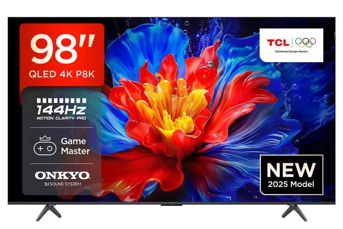 TCL 98" 144Hz Smart Google TV | 98T8C