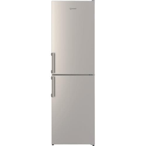 INDESIT            168/119 LITRE 182.4X54CM FRIDGE FREEZER - SILVER