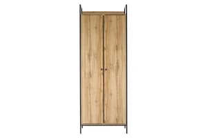 Zion Wardrobe | 2 Door | Oak Effect