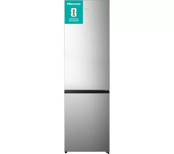 HISENSE RB440N4ACA 60/40 Fridge Freezer - Stainless Steel
