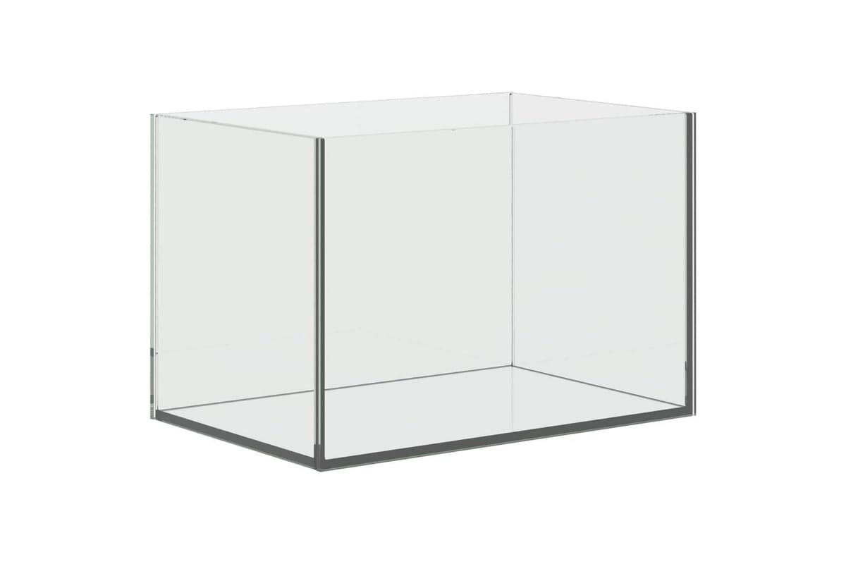 Vidaxl Aquarium With Storage Transparent 30 X 20 X 20 Cm Glass