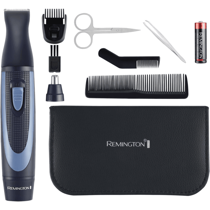 Remington NE3890, 13 Piece Travel Kit w/ Shaver
