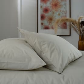 200 Thread Count 100% Cotton Standard Pillowcase Taupe