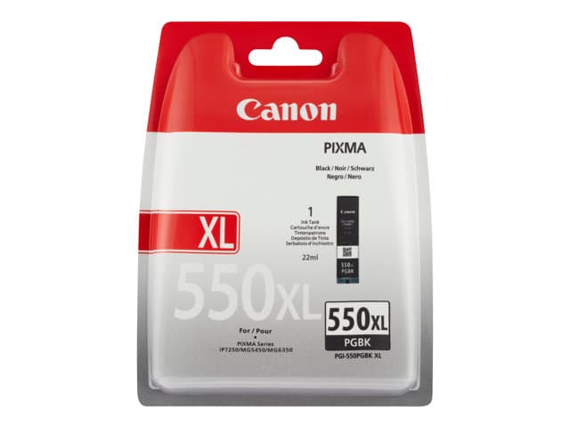 CANON - PGI-550PGBK XL - High Yield - black - original - ink tank