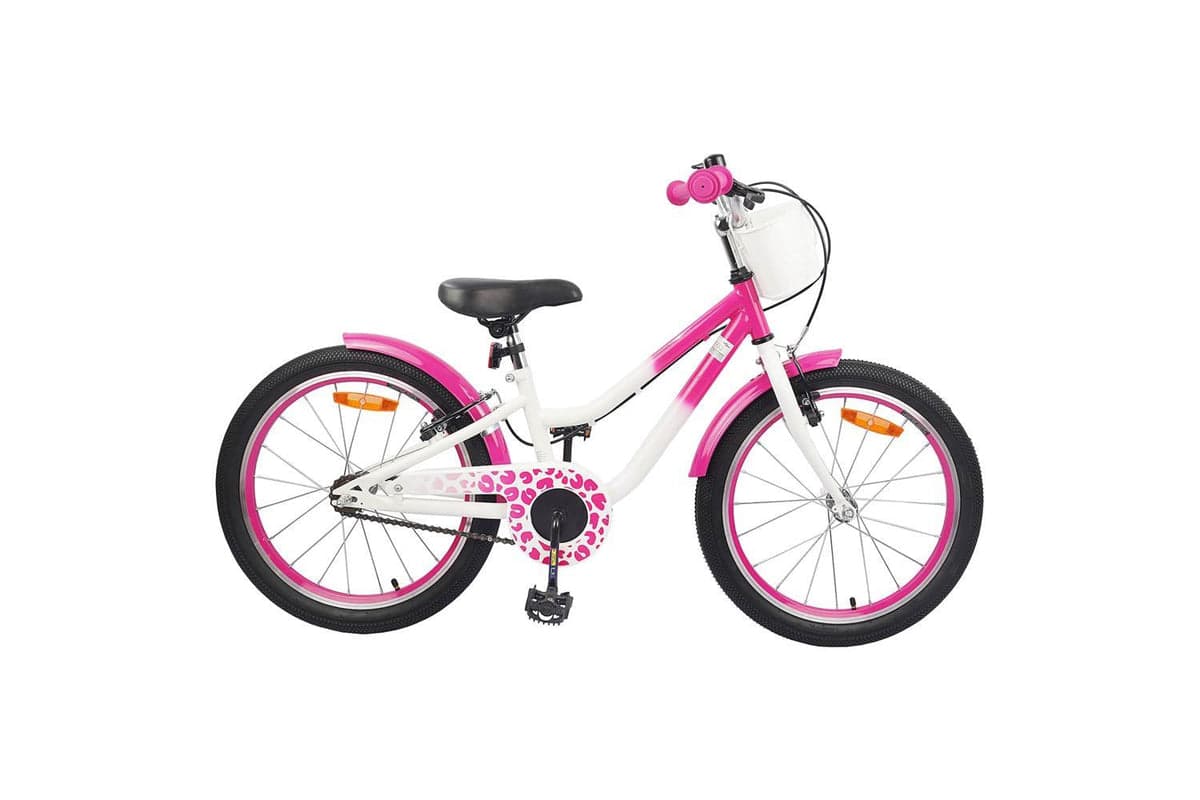 Vidaxl Kids Bike 20'' For 6-11 Years Old Dark Pink