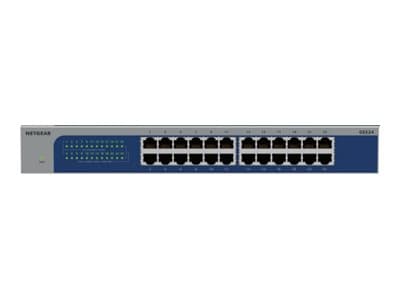 NETGEAR - GS524v3 - Switch - 24 x 10/100/1000 - rack-mountable, wall-mountable