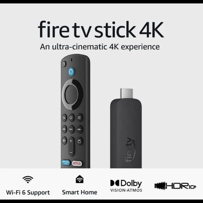 Amazon Fire TV Stick 4K 2nd Gen | FIRESTICK4K2023