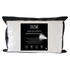 Quilted Down Surround Pillow