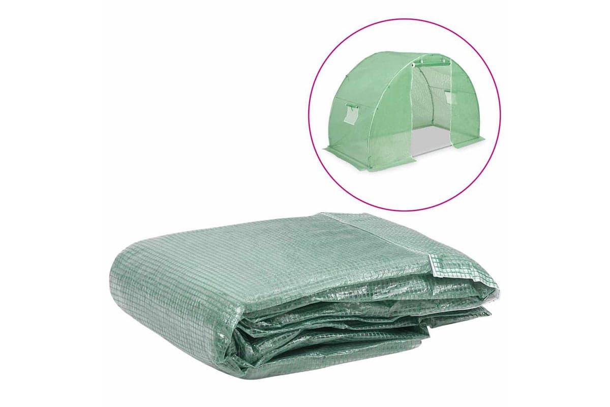 Vidaxl 316428 Greenhouse Replacement Cover 300x150x200 Cm Green