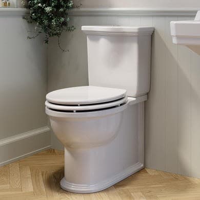 Ripley Close Coupled Rimless Toilet