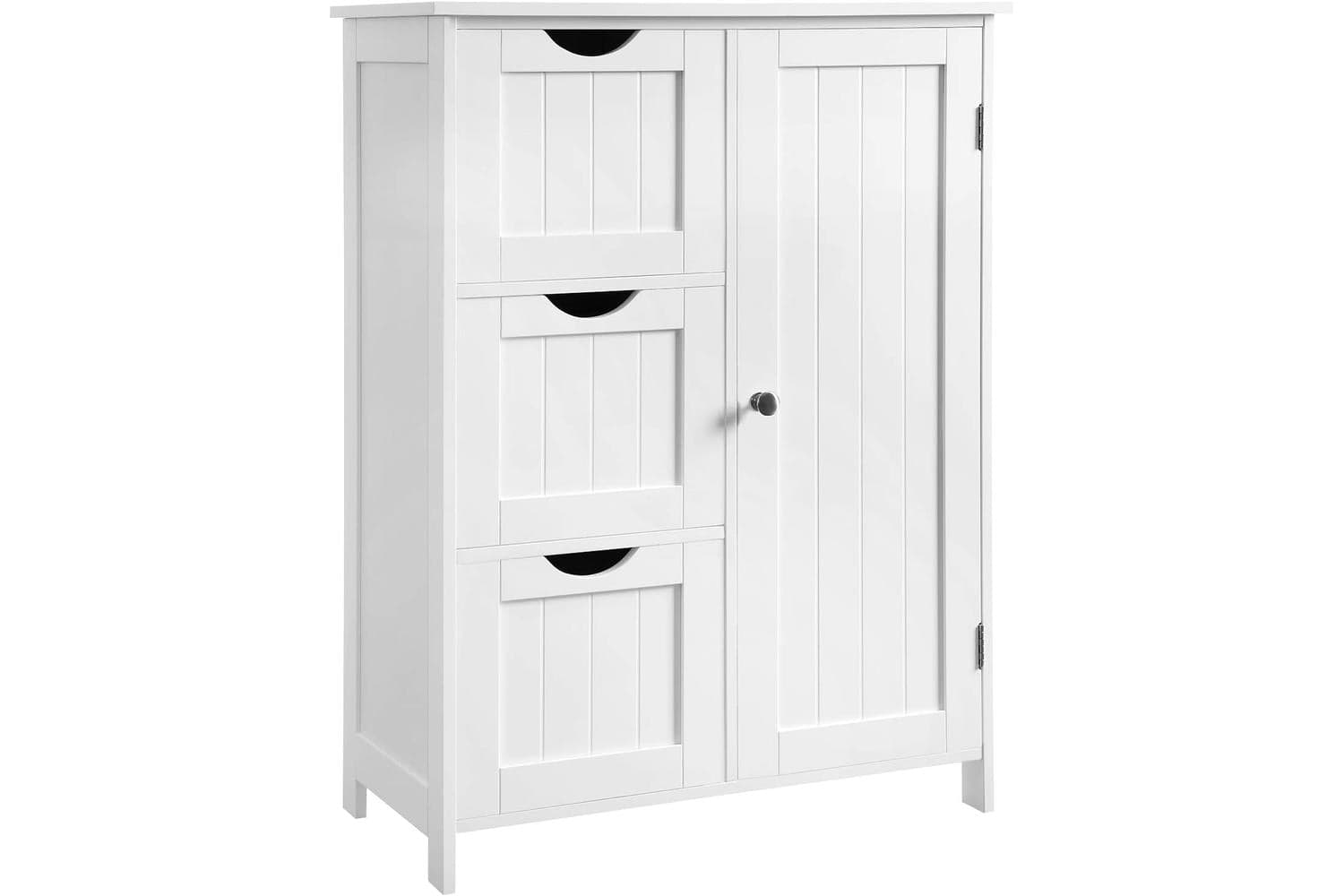 Vasagle  Bathroom Storage Cabinet with 3 Drawers | White