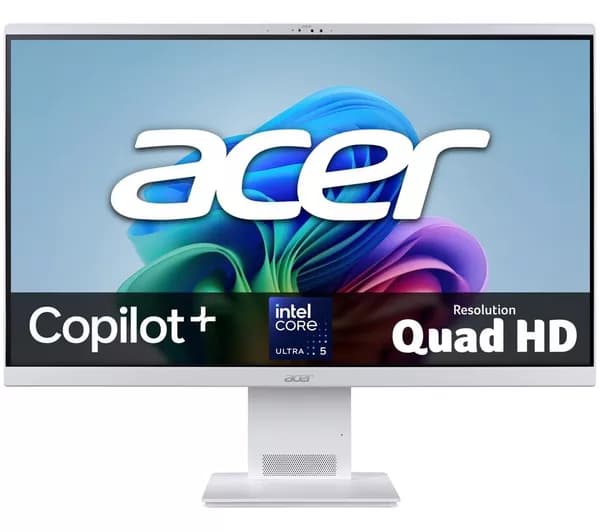 ACER Aspire S27B 27" All-in-One PC - Intel® Core™ 5, 1 TB SSD, White